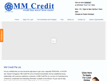 Tablet Screenshot of mmcredit.com.sg